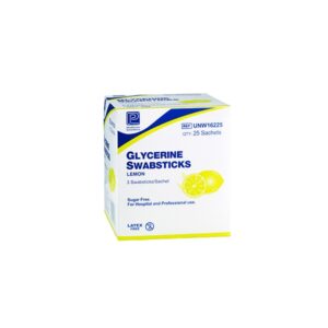 Lemon & glycerine mouth swabs